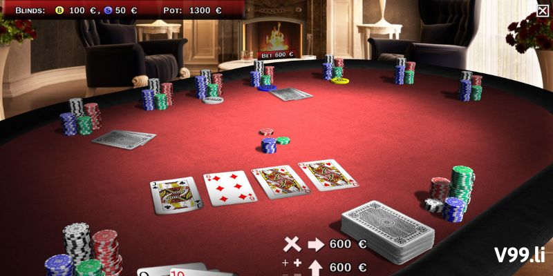 Cần quan sát kỹ càng khi chơi game bài Poker 3D